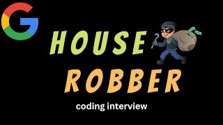 YouTube video 'House Robber - LeetCode 198 - Coding Interview Questions'