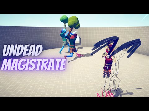 UNDEAD MAGISTRATE vs EVERY UNITS - NEW MOD - Totally Accurate Battle Simulator - TABS