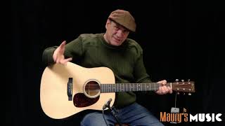 Video thumbnail for The Martin D-16E Mahogany at MaurysMusic.com by Maury's Music