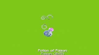 Download lagu Minecraft Drinking Potion of Poison Greenscreen | Chonkium | mp3