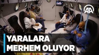 Oksijen tedavisi kapanmayan yaralara çare oluyor