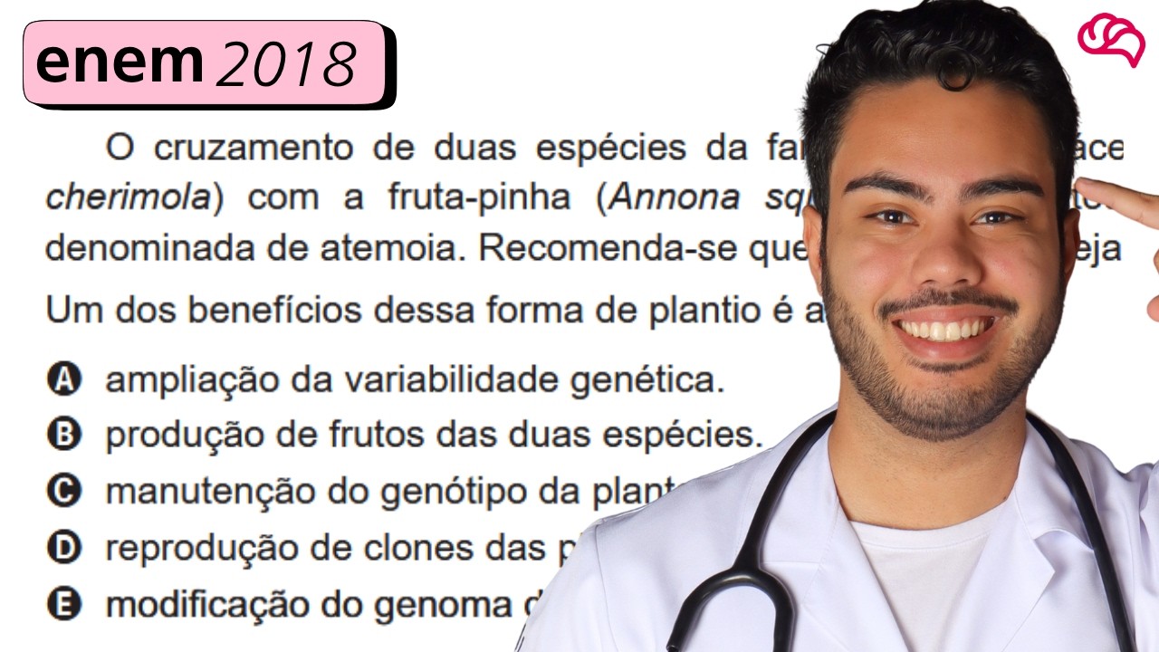 Resolução em Vídeo — Questão 107 ENEM 2018