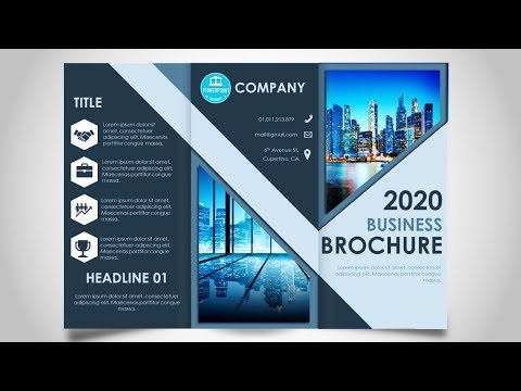 How to make a Brochure in PowerPoint / Print Ready...