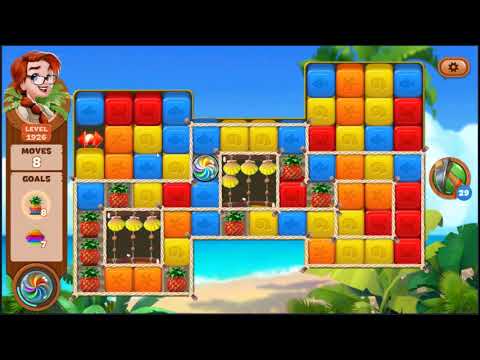 Lost Island Blast Adventure Level 1926 - NO BOOSTERS 🏝️ | SKILLGAMING ✔️