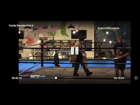 [IWTV family Reunion] Bryan Keith vs Alex Kane from WrestleMania weekend 2021