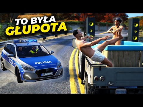 Polska Policja - DLACZEGO ON TO ROBIŁ? 😱 | Drogówka