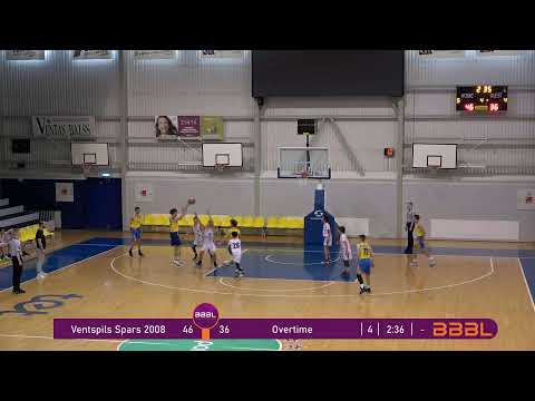 Overtime 2010 VS Ventspils Spars 2008 | U12 BBBL