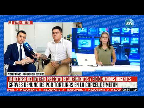 Dr. Víctor Gomes - Denuncia apremios ilegales en unidad penitenciaria de Metán, Salta