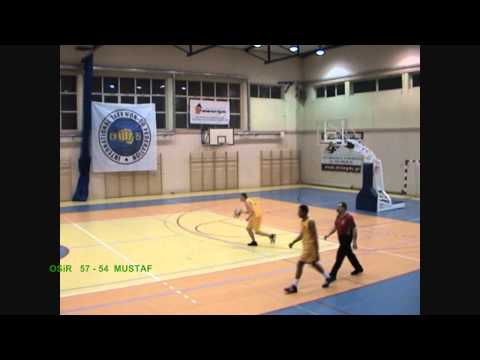 Liga Okręgowa Koszykówki 2010/2011 OSiR Kłobuck - UKS Mustaf Częstochowa 4 kwarta