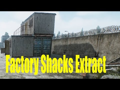 Escape From Tarkov - Factory Shacks Extract (scav, customs)