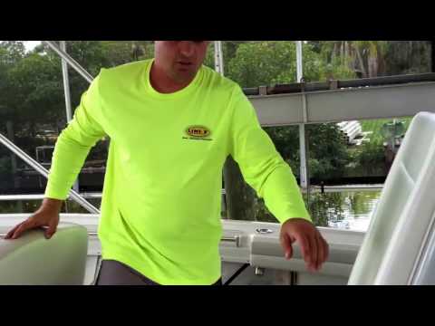 ATL Fuel Bladder Setup on the Line X Team Boat