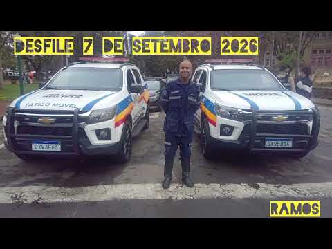 DESFILE 7 SETEMBRO 2026 POÇOS DE CALDAS MINAS GERAIS
