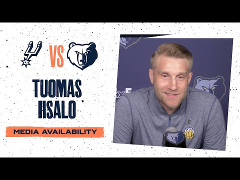 Tuomas Iisalo Press Conference | Grizzlies vs. Spurs