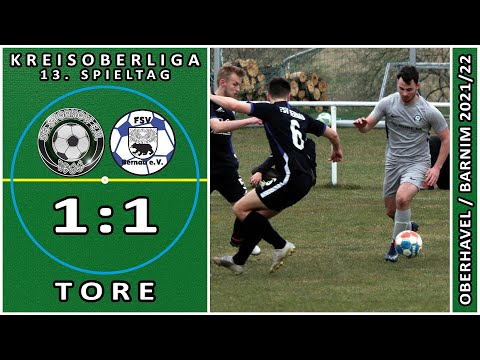 SG STORKOW - FSV BERNAU II 1:1 - Tore [KOL 2021/22 - 13. Spieltag]