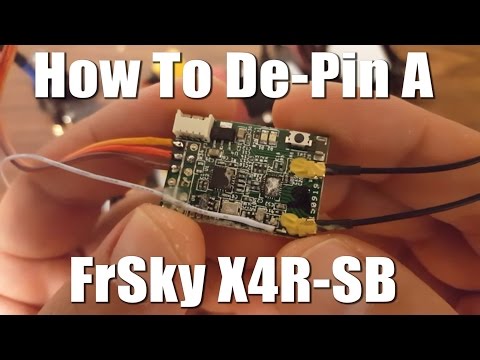 FrSky X4R-SB depinned, and discussion of Analog voltage vs. Telemetry