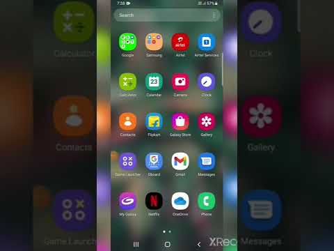 How To Change App Drawer in Samsung Smartphones. #shorts
