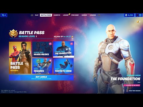 Entire Chapter 3  Season 1 Battle Pass Showcase (LEAKED!)