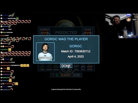 "OH NO IT'S ME!" -Gorgc finds his Pos 5 DK gameplay featured on Oracle's Prophecy game