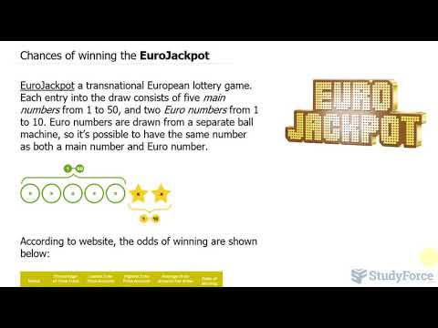 🏆 Chances of winning the EuroJackpot