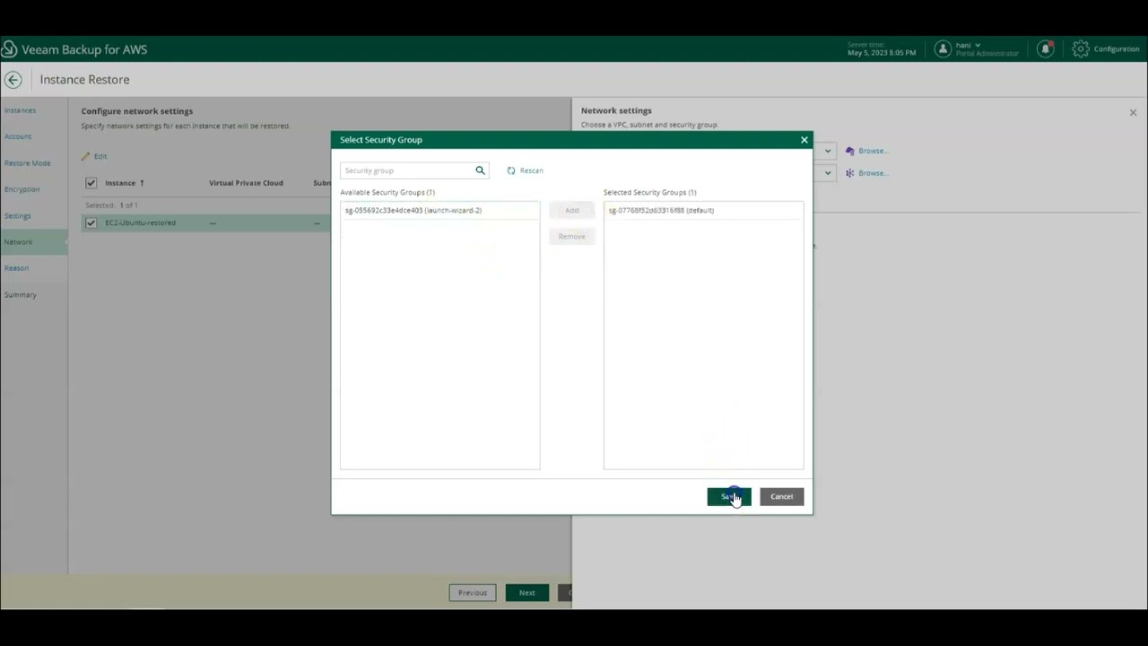 product-demo-veeam-backup-for-aws-instance-and-volume-restore video