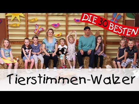 👩🏼 Tierstimmen-Walzer - Singen, Tanzen und Bewegen || Kinderlieder