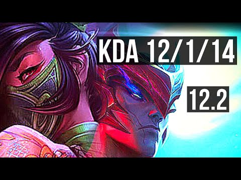 AKALI vs YONE (MID) | 12/1/14, Rank 3 Akali, Legendary, Rank 23 | BR Challenger | 12.2