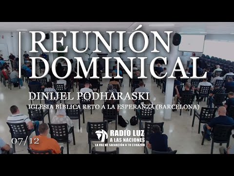 Reunión dominical - Iglesia Bíblica Reto a la Esperanza - Barcelona
