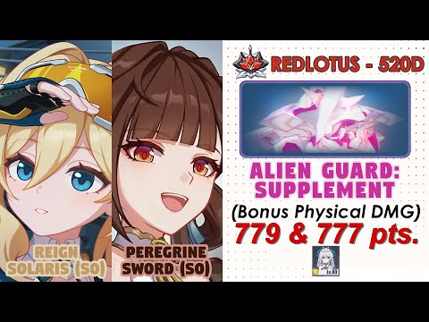 Honkai Impact 3rd: Ex-Abyss RedLotus (520D) V8.4 | Alien Guard(Physical) | RS(S0) & PS(S0), Teriri S