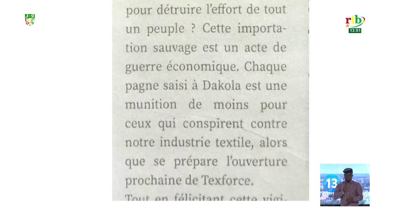 RTB - JT de 13H du 16 Avril 2026