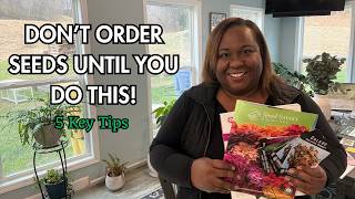 Don't Order Seeds Until You Do This!