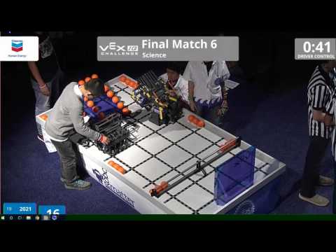 VEX Worlds 2016 - VEXIQ Middle School - Finals 6 (2021 10563) 156