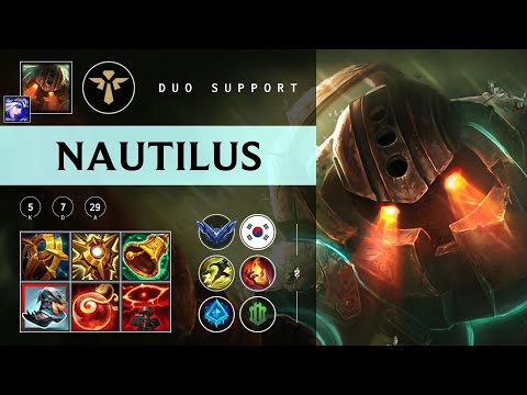 Nautilus Support vs Pantheon - KR Diamond Patch 25.24