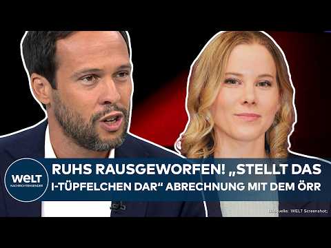 EKLAT BEIM ÖRR: Rauswurf von Julia Ruhs! "Ein grundsätzliches Problem mit der Meinungsfreiheit"