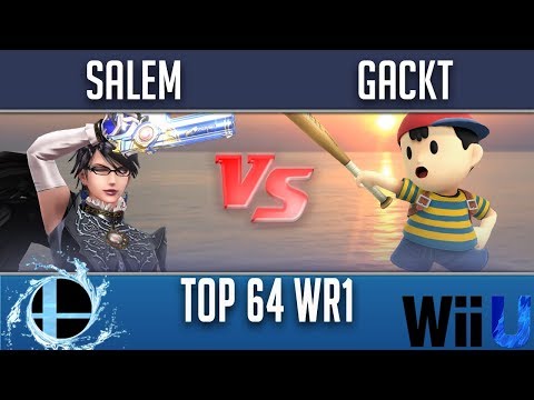 Smash'N'Splash 4 — Smash WiiU Top 64, WR1: Liquid MVG | Salem vs. Gackt