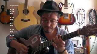 Outside woman blues (Clapton acoustic version) - Tuto guitare + TABS