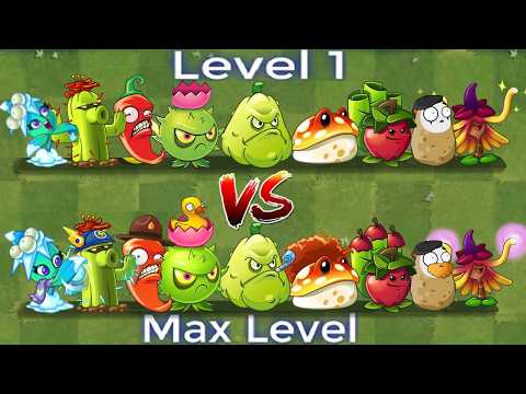 Random 35 OLD Premium Plants Level 1 vs Max Level - Who Will Win? - Pvz 2 Plant vs Plant