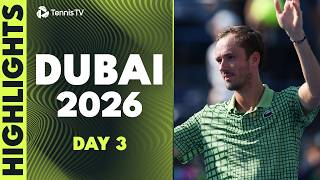  Rublev dan Medvedev Bersinar, Duel Tiga Set Warnai Turnamen Dubai 