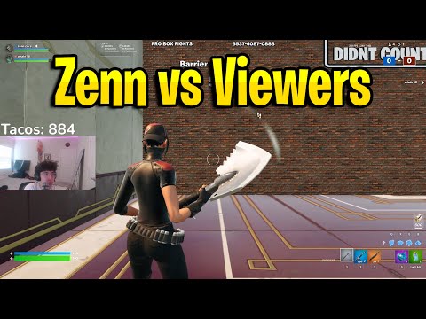 Zenn vs Insane Viewers in Box Fights
