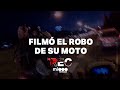 FILMÓ EL ROBO DE SU MOTO - MUJER CORRE AL LADRÓN - #REC