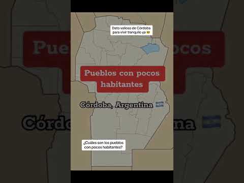 PUEBLOS CON POCOS HABITANTES EN CÓRDOBA. Te traemos una lista para vivir en lugares con poca gente.