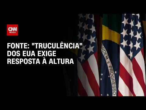 “Truculência” inédita dos EUA exige resposta à altura do Brasil, diz fonte | CNN 360°
