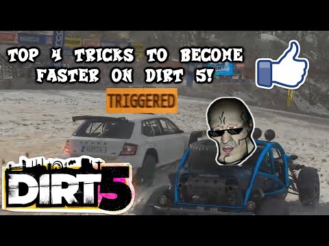 TOP 4 TIPS AND TRICKS TO BECOME FASTER ON DIRT 5!