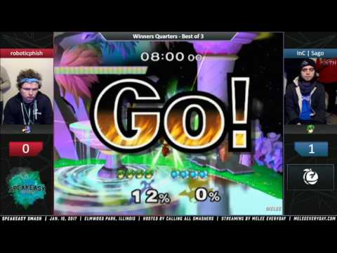 Speakeasy Smash [1/10/17] - roboticphish (Falco) vs. InC | Sago (Marth) - SSBM - Winners Quarters