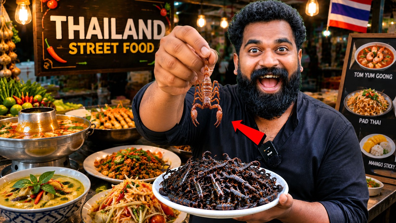 Eating Scorpion in Thailand 😱🦂 | Episode 5 | തേളിനെ കഴിച്ചപ്പോൾ | M4 Tech |