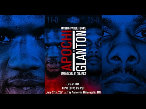 LIVE - GLANTON vs APOCHI Weigh-In