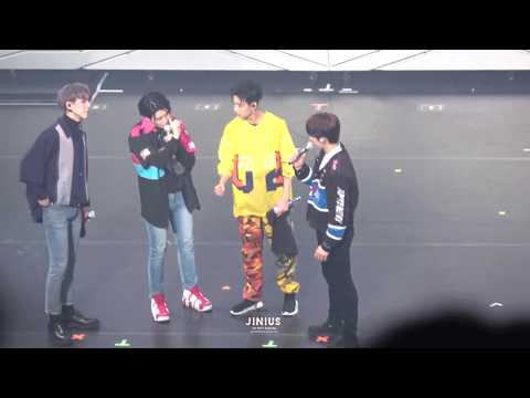 171112 TURN UP in FUKUOKA - GAME TIME (Jinyoung focus)