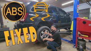 FIXED! ABS and Traction Control light on Jeep Grand Cherokee