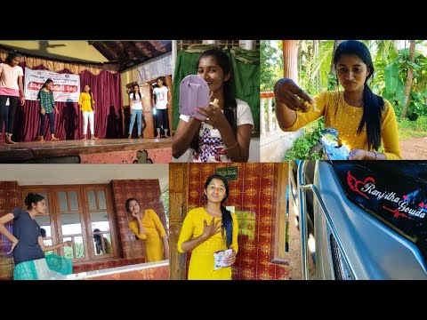 Masth varsha ayi bokka dance malthondhu ulle😂/Kar magurji danceg 😇🙄/dance practice day /tulu vlog😍