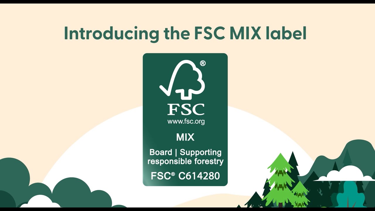 What does the FSC Mix label mean? | Apakah maksud label FSC Mix?