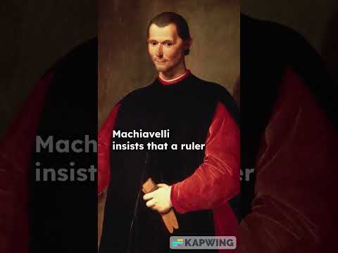 Niccolò Machiavelli’s 1 V1